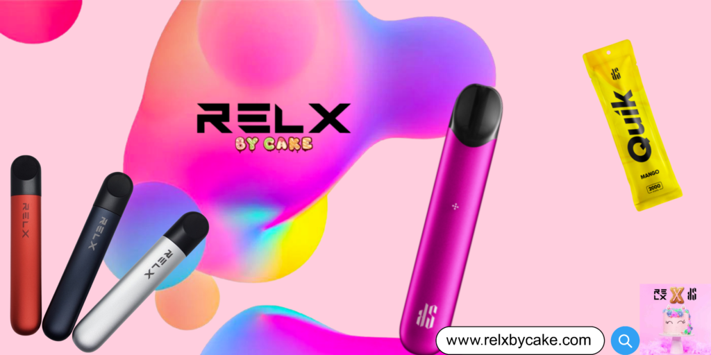 Relx pod by cake banner