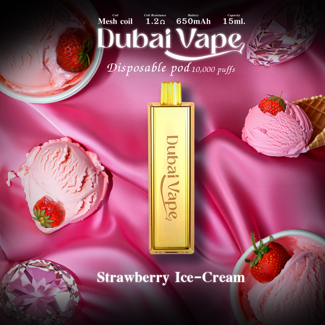 Dubai Vape Strawberry Ice-Cream