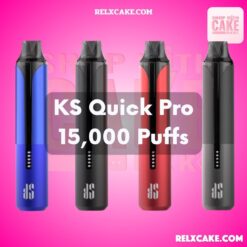 KS Quik Pro 15000 Puffs - Relx Cake