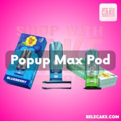 Popup Max Pod ราคาส่ง น้ำยาพอตป๊อบอัปแม็กซ์ เพิ่มน้ำยา 2.5 ML มีรสชาติให้ลือกถึง 17 กลิ่น ดีทุกกลิ่น อร่อยทุกรส ขายหัวพอต Popup Max Pod ราคาถูก ส่งด่วน กทม หัวพอตบุหรี่ไฟฟ้า